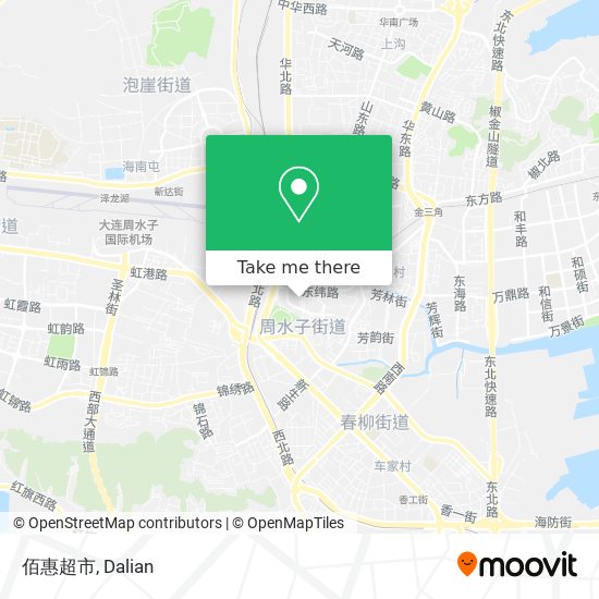 佰惠超市 map