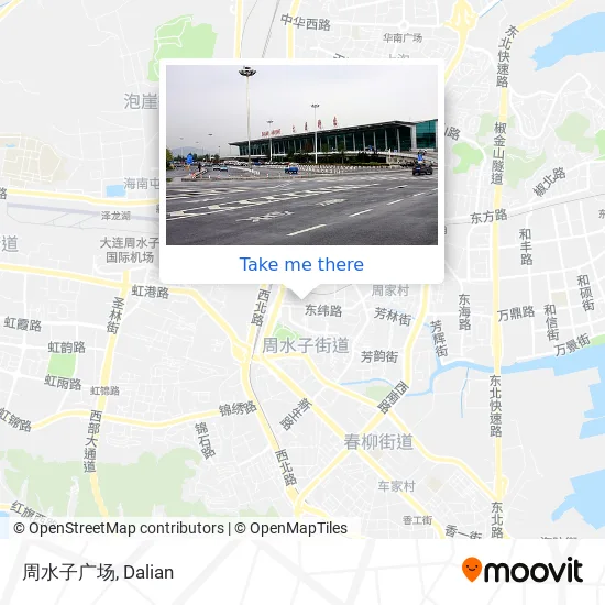 周水子广场 map