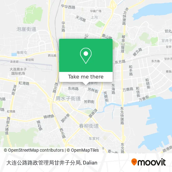 大连公路路政管理局甘井子分局 map