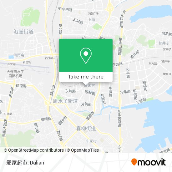 爱家超市 map