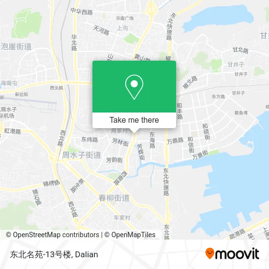 东北名苑-13号楼 map