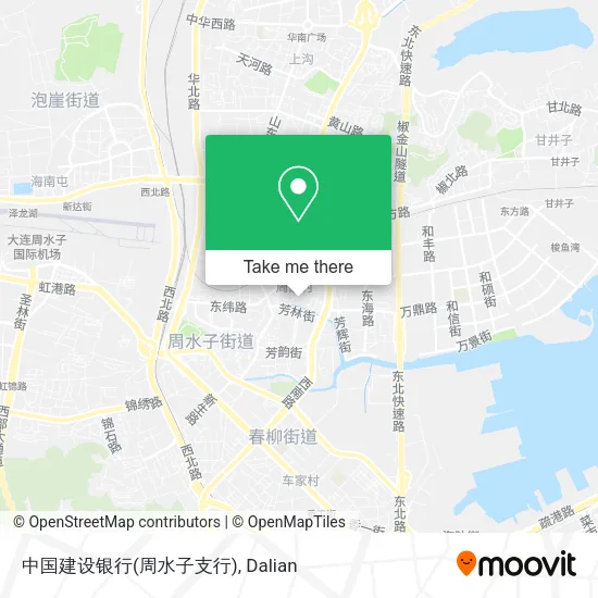 中国建设银行(周水子支行) map