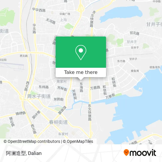 阿澜造型 map
