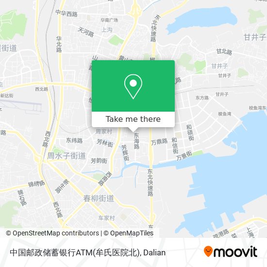 中国邮政储蓄银行ATM(牟氏医院北) map