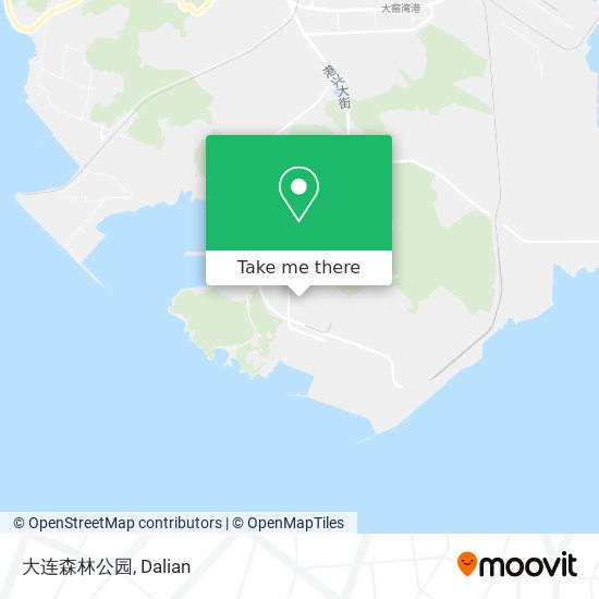 大连森林公园 map