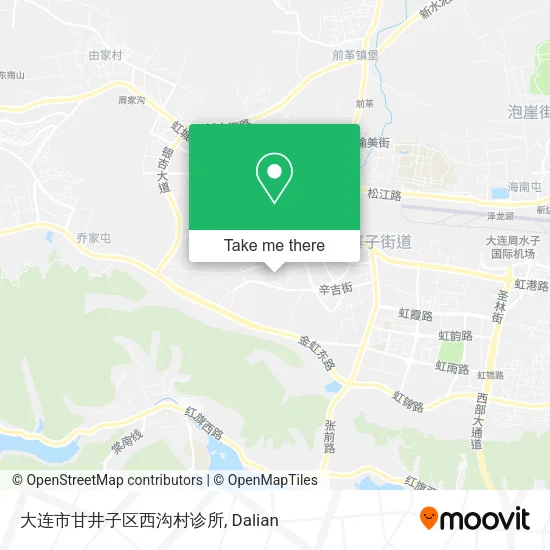 大连市甘井子区西沟村诊所 map