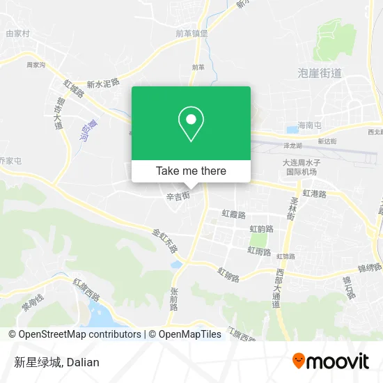 新星绿城 map