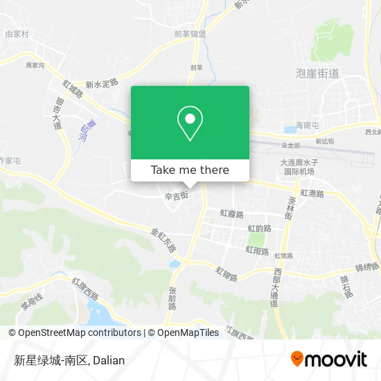 新星绿城-南区 map