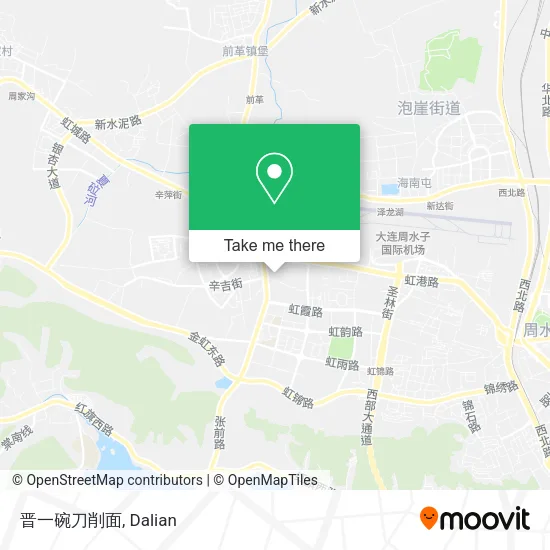 晋一碗刀削面 map