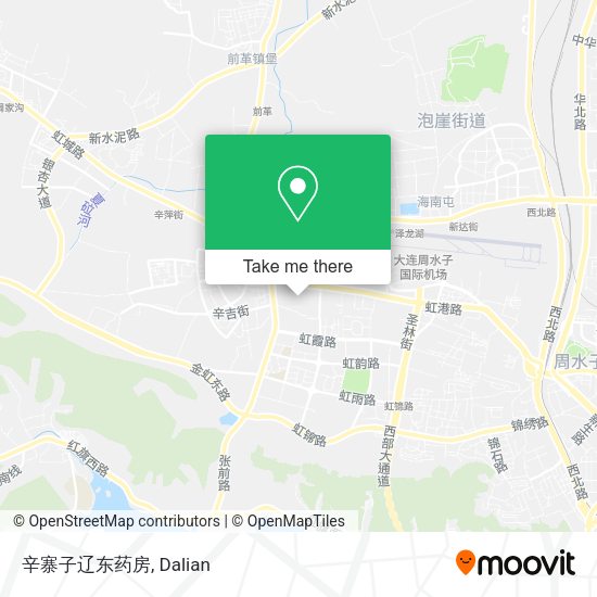 辛寨子辽东药房 map