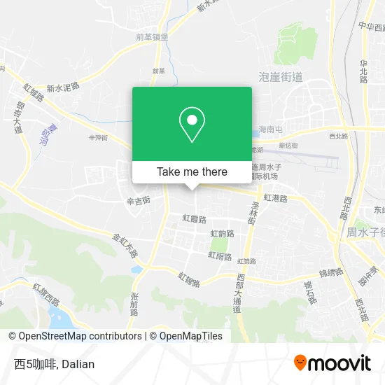 西5咖啡 map