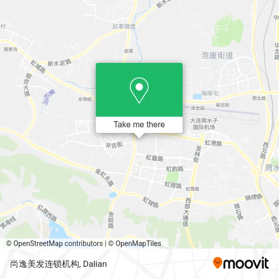 尚逸美发连锁机构 map