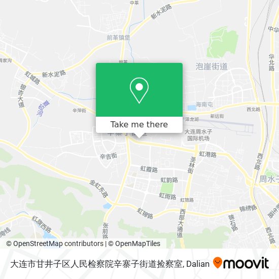大连市甘井子区人民检察院辛寨子街道捡察室 map
