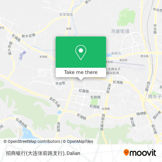 招商银行(大连张前路支行) map