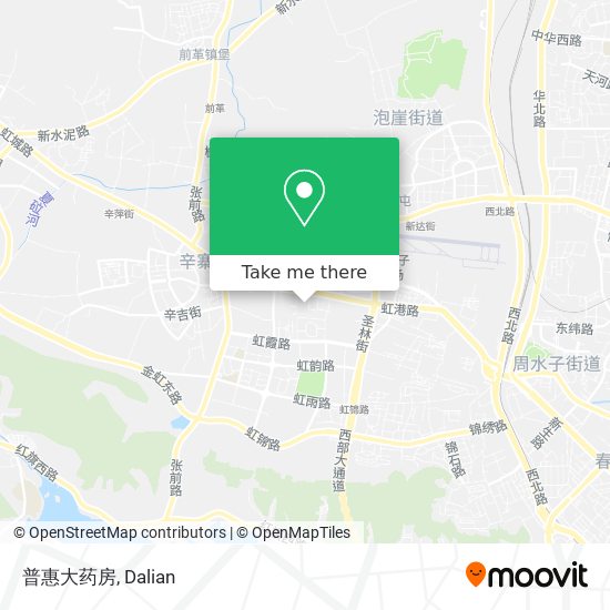 普惠大药房 map