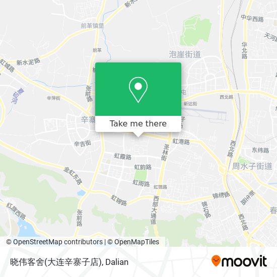 晓伟客舍(大连辛寨子店) map