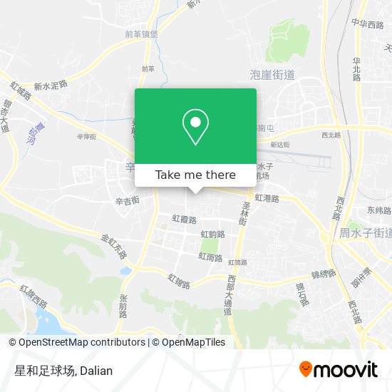 星和足球场 map