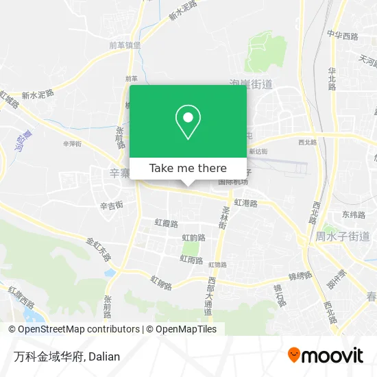 万科金域华府 map