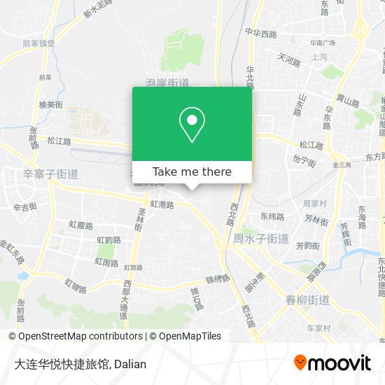 大连华悦快捷旅馆 map