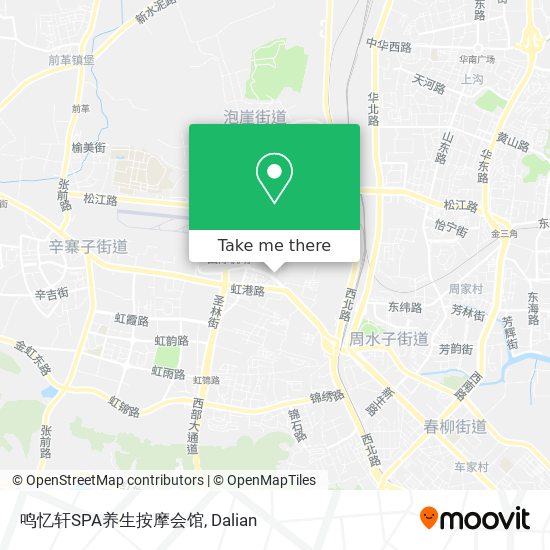 鸣忆轩SPA养生按摩会馆 map