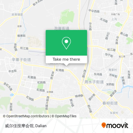 威尔佳按摩会馆 map