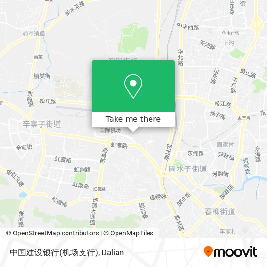 中国建设银行(机场支行) map