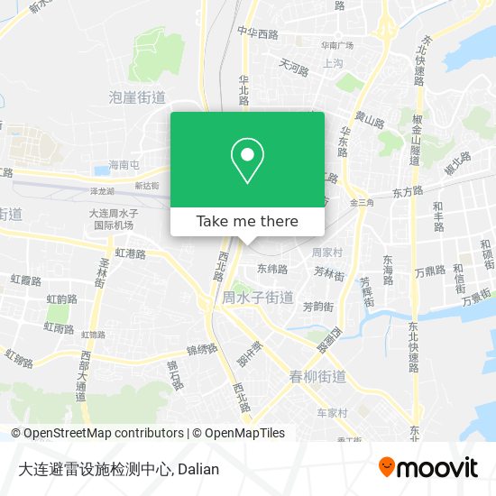大连避雷设施检测中心 map