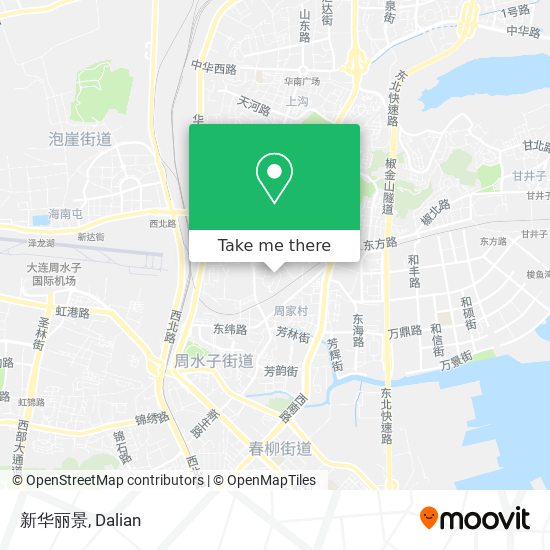 新华丽景 map