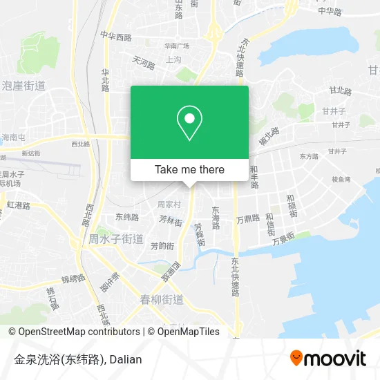 金泉洗浴(东纬路) map