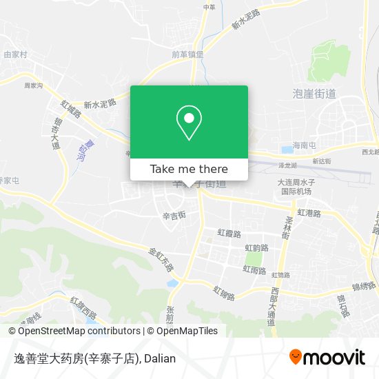 逸善堂大药房(辛寨子店) map