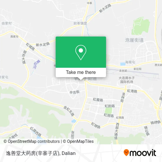 逸善堂大药房(辛寨子店) map