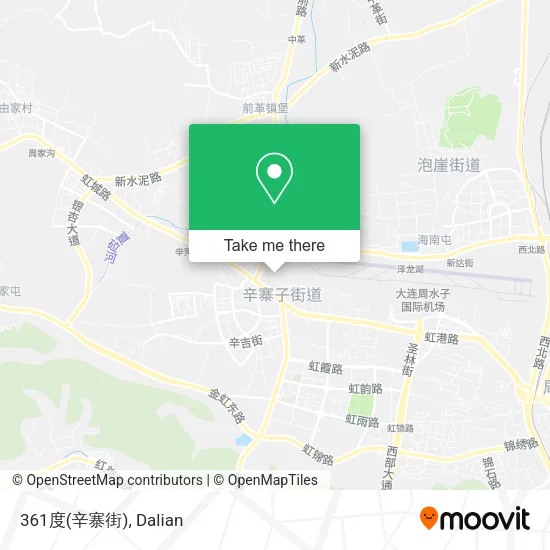 361度(辛寨街) map