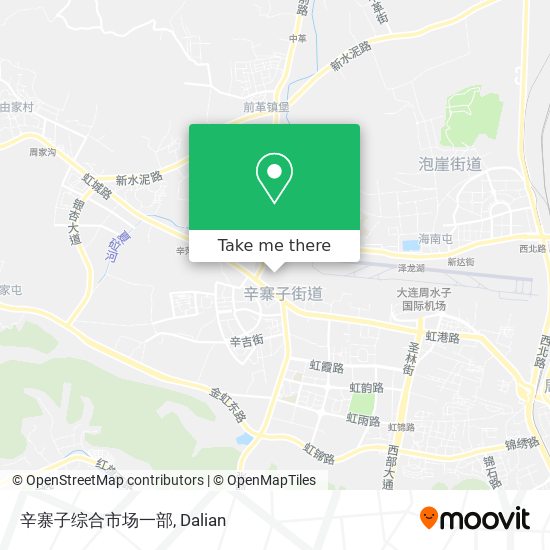 辛寨子综合市场一部 map