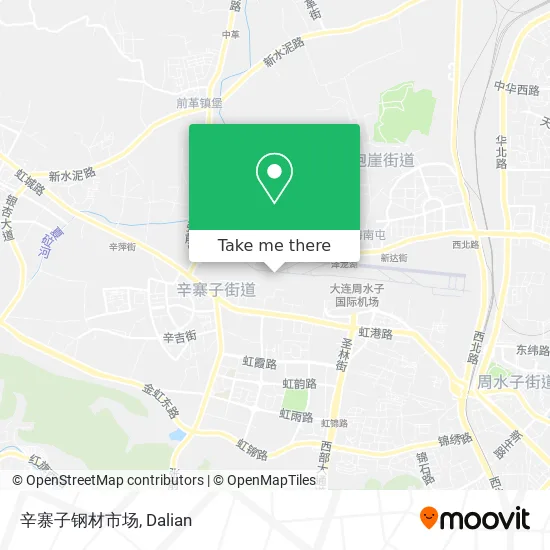 辛寨子钢材市场 map
