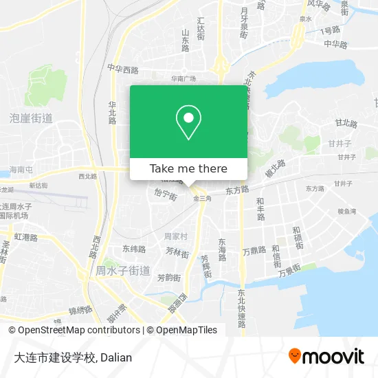 大连市建设学校 map