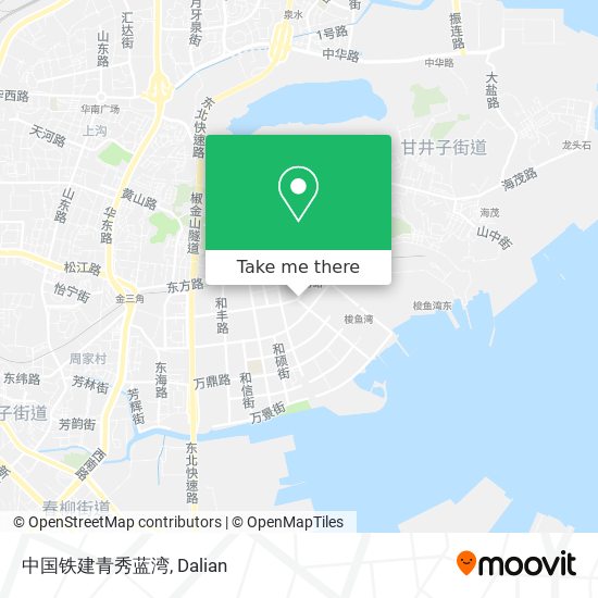 中国铁建青秀蓝湾 map