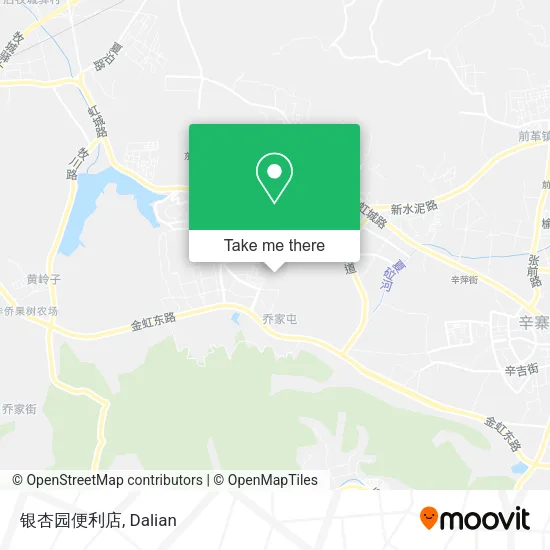 银杏园便利店 map