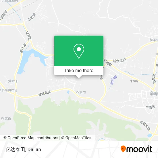 亿达春田 map