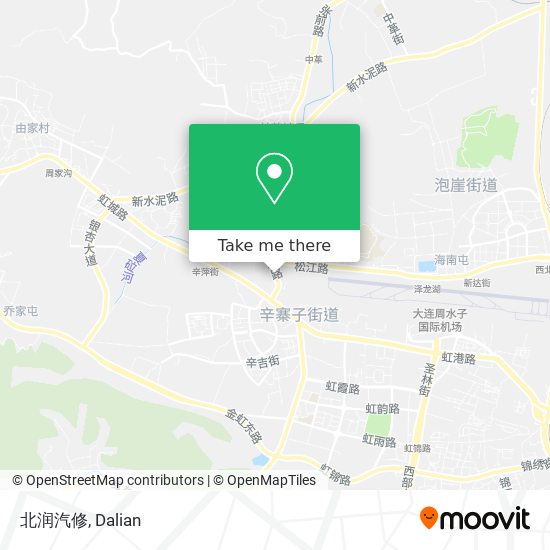 北润汽修 map