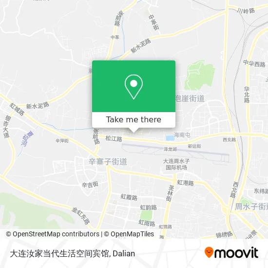 大连汝家当代生活空间宾馆 map