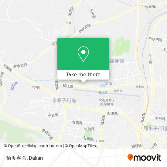 佰度客舍 map