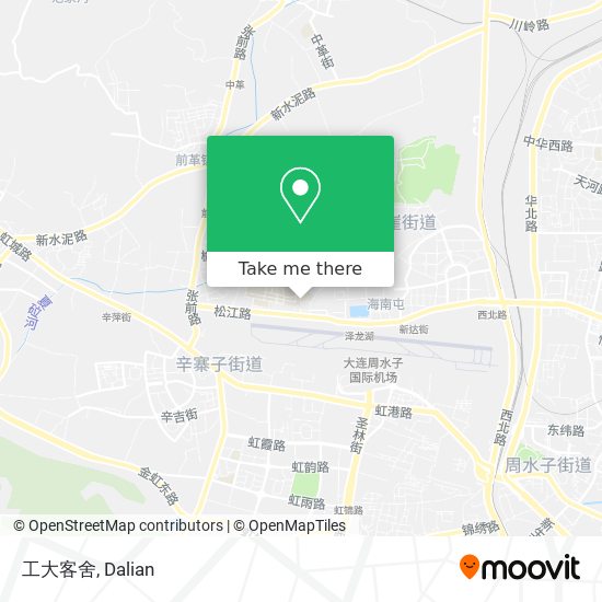 工大客舍 map