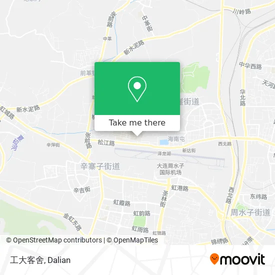 工大客舍 map