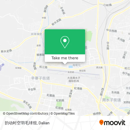 韵动时空羽毛球馆 map