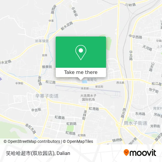 笑哈哈超市(双欣园店) map