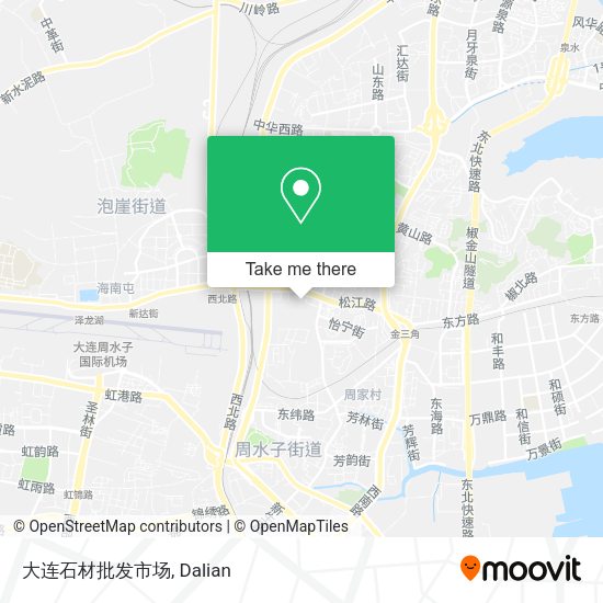 大连石材批发市场 map
