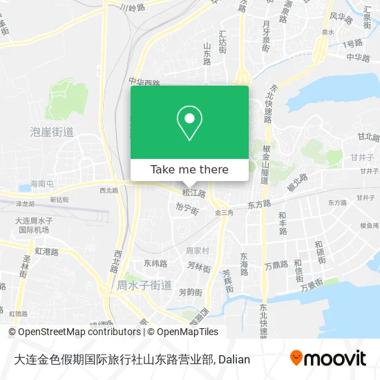 大连金色假期国际旅行社山东路营业部 map