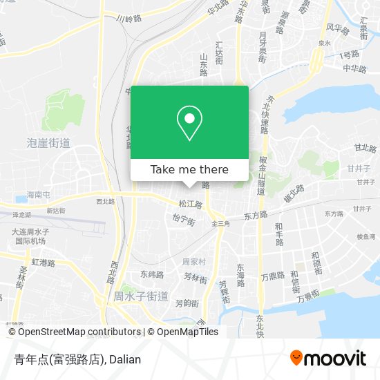 青年点(富强路店) map