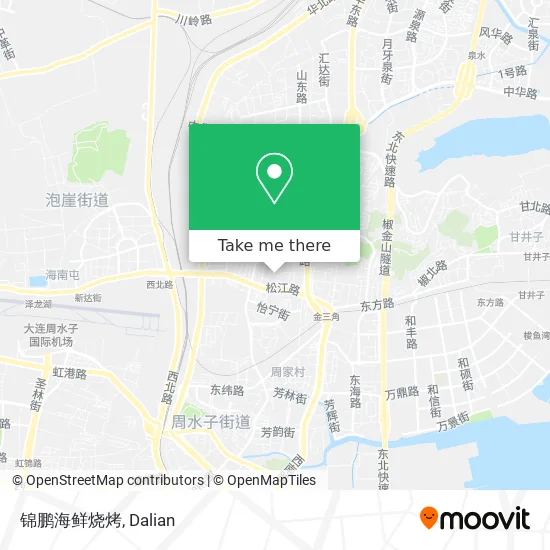 锦鹏海鲜烧烤 map