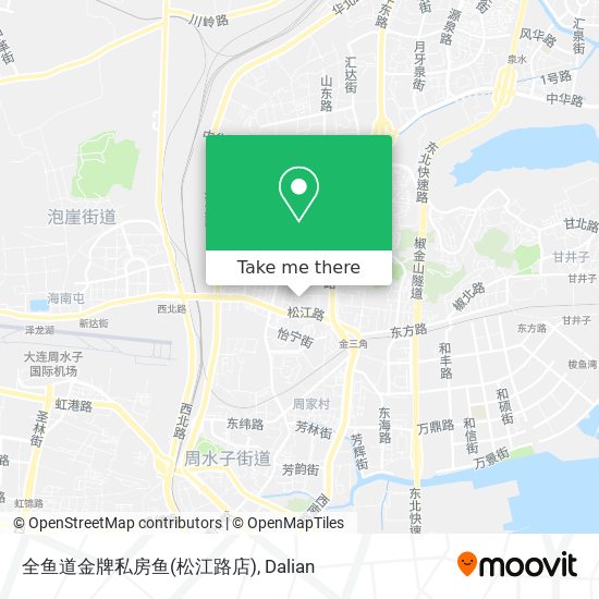 全鱼道金牌私房鱼(松江路店) map